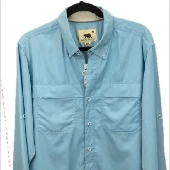 Dakota Grizzly Men’s Bingham Fishing Shirt SZ M - Picture 3 of 7